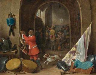 Een wachtkamer interieur